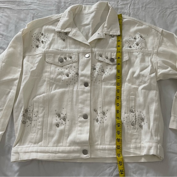 New Denim diamond Jacket size L - Picture 3 of 7